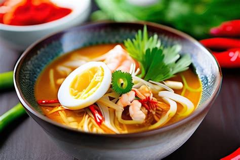  Laksa Johor: Una Sinfonia Piccante di Sapori dal Sud Est Asiatico che Trasformerà il tuo Palato!